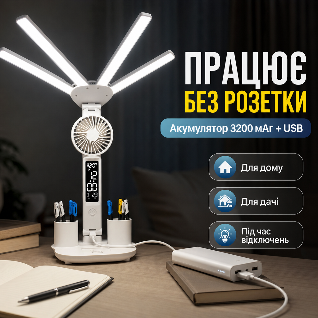 Акумулятор 3200 мАг без розетки